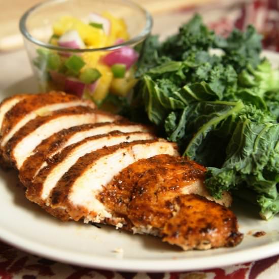 Jamaican Jerk chicken - Recipe photo by thetastybite