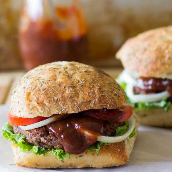 Black Bean & Quinoa Burgers - Recipe photo by jessicainthekitchen