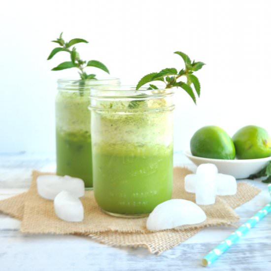 Cucumber Mint Slushy - Recipe photo by The.Organic.Dietitian