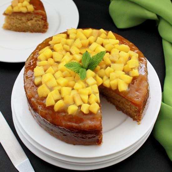 Mango Cake (Eggless, Butterless) - Recipe photo by Priyanka Verma