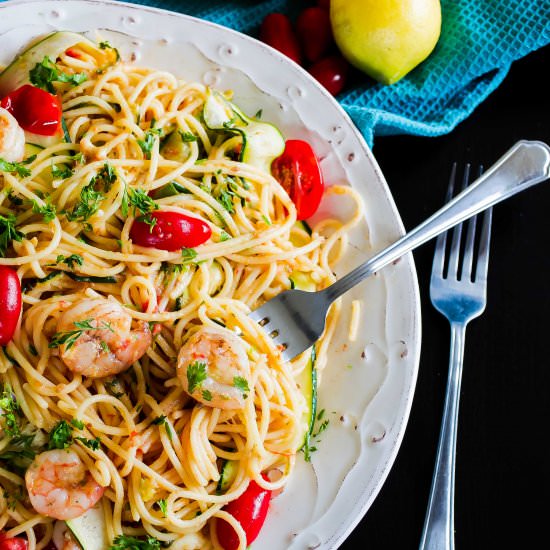 Perfect Summer Seafood Pasta - Recipe photo by Gastronomic Bong