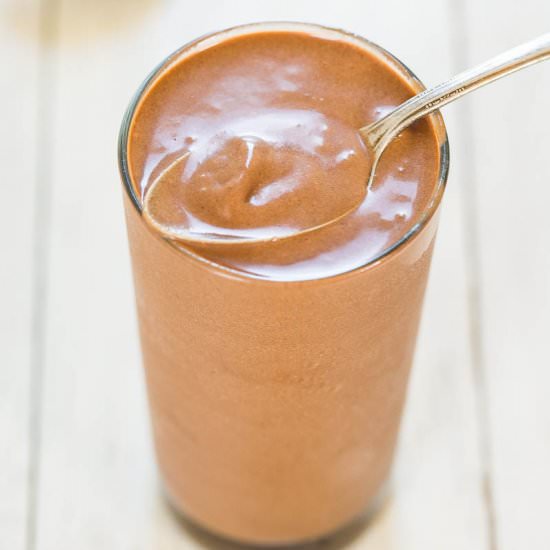 Thick & Fudgy Chocolate PB Smoothie - Recipe photo by Averie