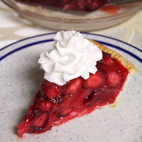Fresh Strawberry Pie - Recipe photo by TheSpiffyCookie