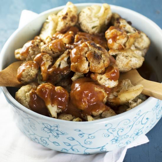 Sweet and Sour Cauliflower - Recipe photo by WorthCooking