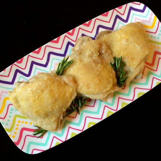 Chicken with 40 Cloves of Garlic - Recipe photo by nerdychef