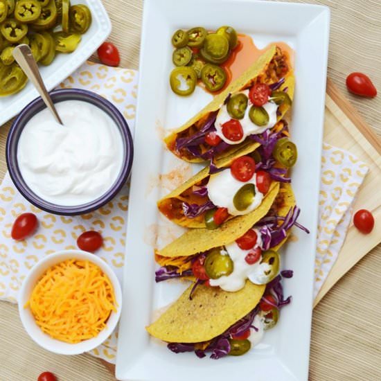 Sloppy Joe Tacos - Recipe photo by Breezy Bakes