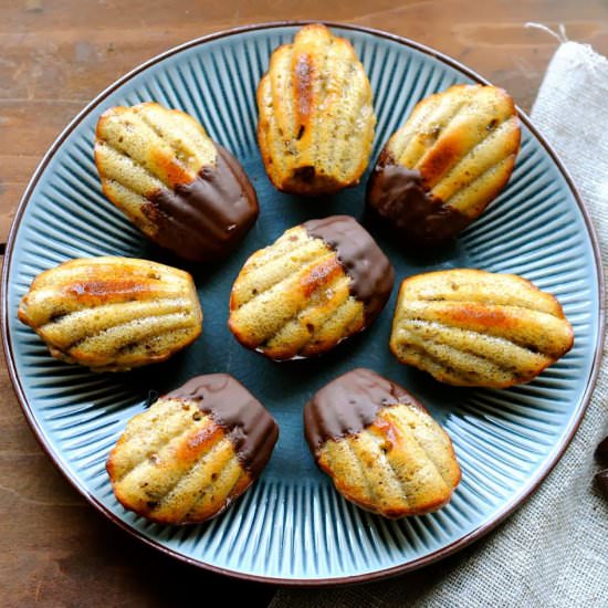 Madeleine Cakes with Almond flour - Recipe photo by KarlasNordicKitchen