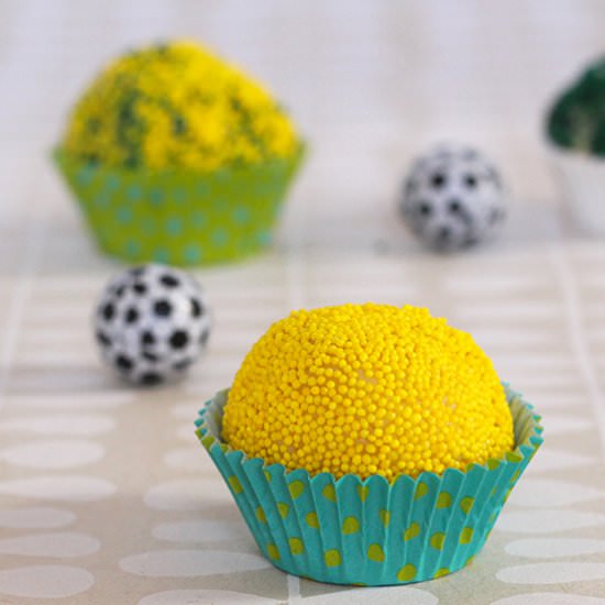 White Chocolate Brigadeiros - Recipe photo by Made In Our Kitchen