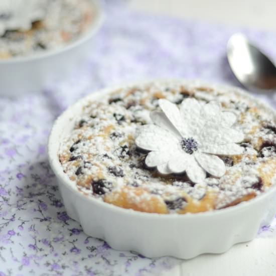 Blueberry clafoutis - Recipe photo by g2food