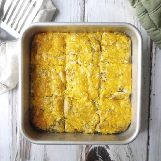 Bacon Apple & Cheddar Frittata - Recipe photo by healthyrecipeecstasy