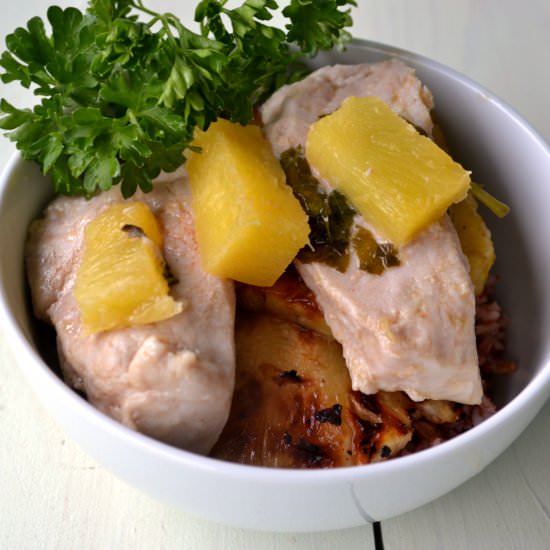 Pineapple Pork Marinade - Recipe photo by Blog To Taste