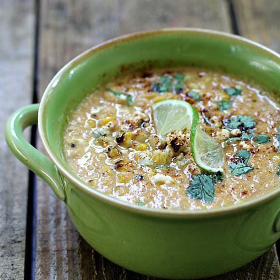 Mexican Street Corn Chowder - Recipe photo by bohobirdy