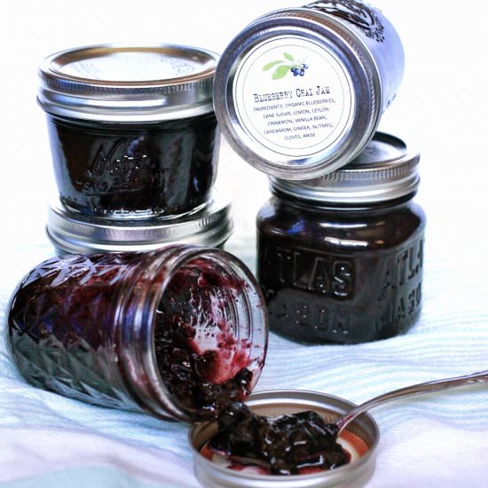 Blueberry Chai Jam - Recipe photo by forbiddenrice