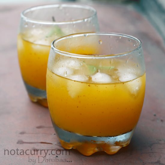 Mango Panna - Recipe photo by notacurry.com