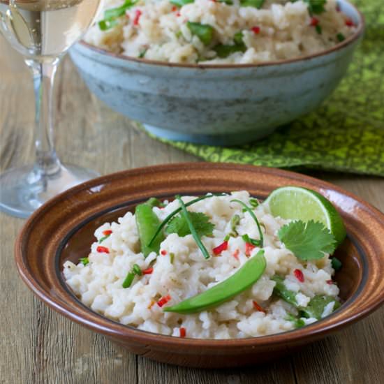Asian Oven Baked Risotto - Recipe photo by CookTheStory