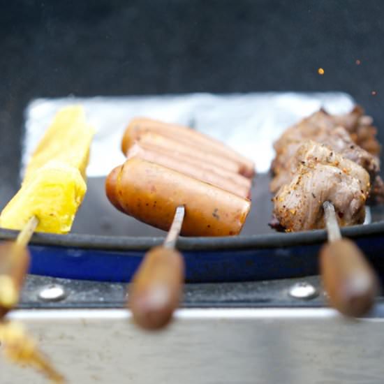Easy Skewered Skirt and Flank Steak - Recipe photo by Cooking-Outdoors