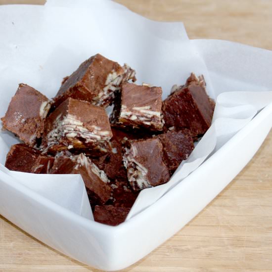 Vegan Protein Fudge - Recipe photo by NoSecretIngredient