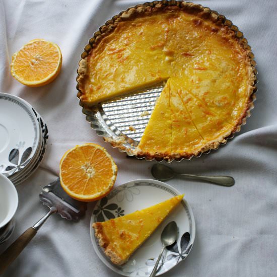 Orange Tart - Recipe photo by Angelika Knop
