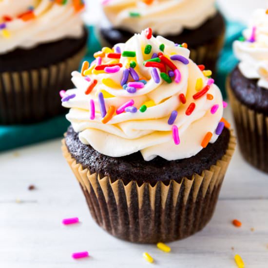Classic Chocolate Cupcakes - Recipe photo by sallysbakingaddiction