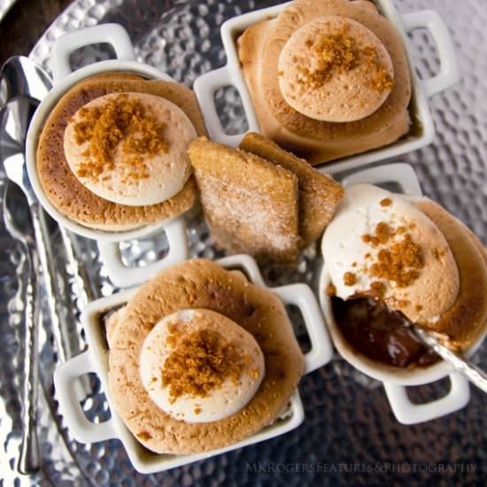 S'mores Pots de Creme - Recipe photo by lostrecipesfound