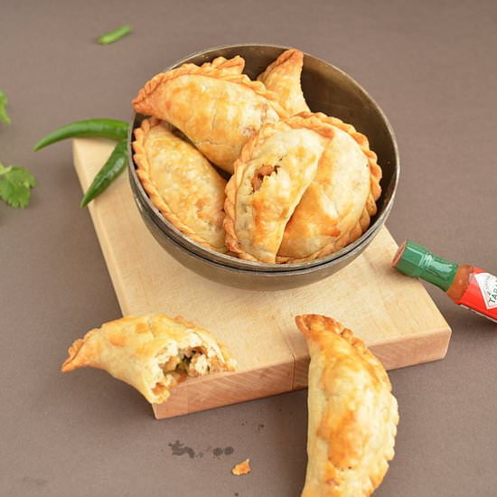 Chicken Empanadas - Recipe photo by MySpicyKitchen