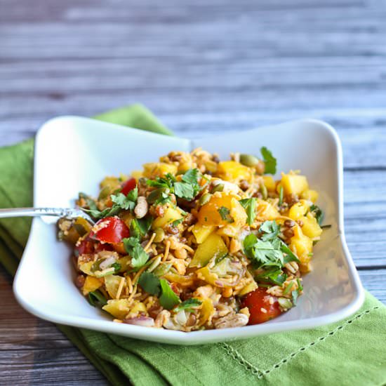Mango Chaat–2 ways - Recipe photo by LauraofTheSpicedLife
