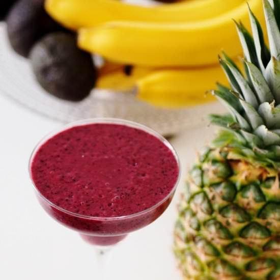 Blackcurrant Smoothie - Recipe photo by minna - carefree casualness