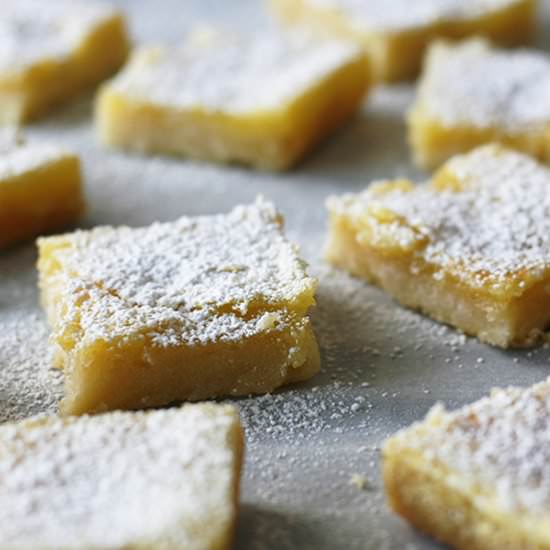 Lemon Bars - Recipe photo by Enzo the Baker