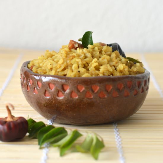 Puli Aval/Tangy Tamarind Poha - Recipe photo by kaveri