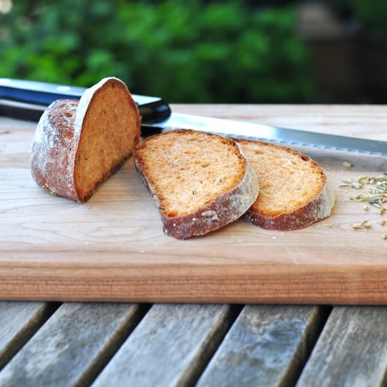 Smoked Paprika + Fennel Seed Bread - Recipe photo by ashleymariethom