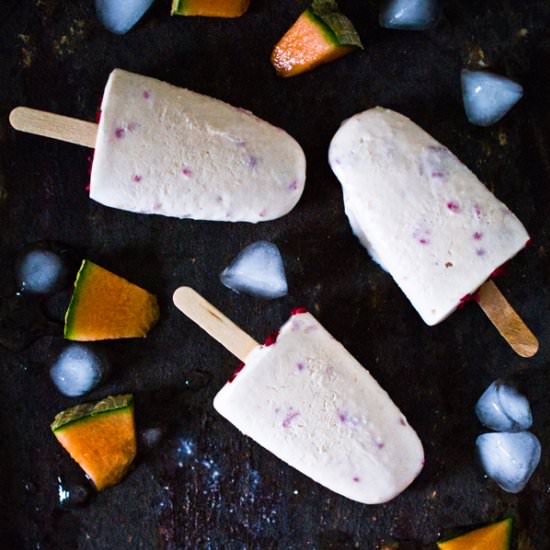 Cantaloupe Ice Cream - Recipe photo by Michela