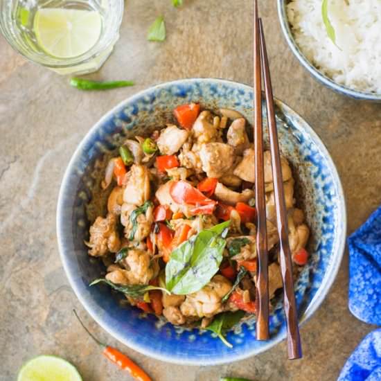Thai Basil Chicken - Recipe photo by Rumela