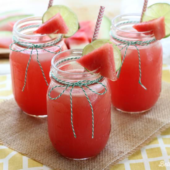Watermelon Lemonade - Recipe photo by thebelleofthekitchen