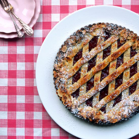 Linzer Torte - Recipe photo by oneequalstwo