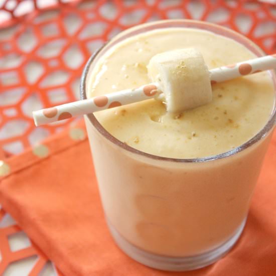 Mango Banana Ginger Lassi - Recipe photo by thekitchenprep