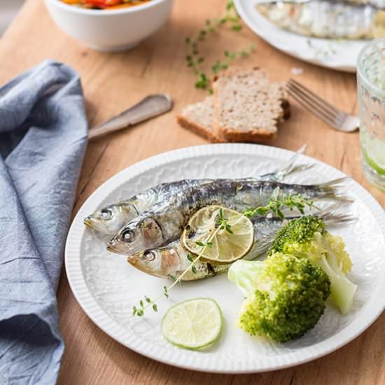 Baked Sardines - Recipe photo by myspanishtaste
