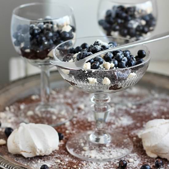 Chocolate Blueberry Zabaglione - Recipe photo by Tosia