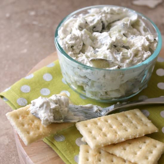 Dill Pickle Dip - Recipe photo by thekitchenprep