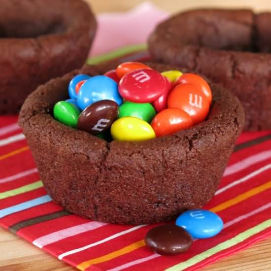Double Chocolate Cookie Cups - Recipe photo by DinnerMom