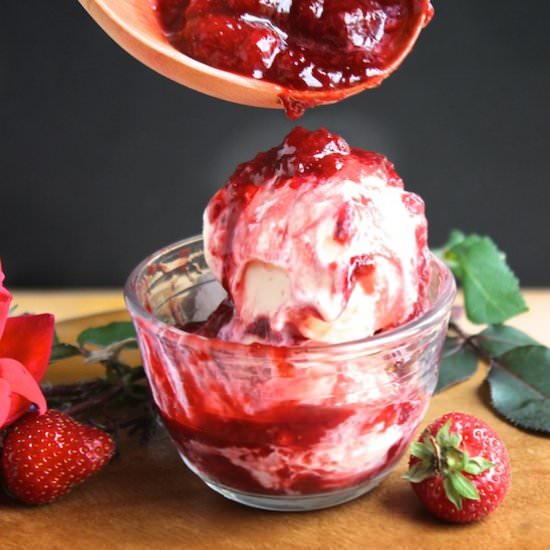 Summer Strawberry Sauce - Recipe photo by Confectionalism