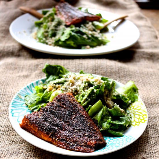 Blackened Cajun Salmon - Recipe photo by nakedcuisine