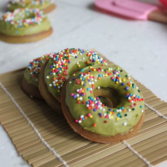 Green Tea Donuts - Recipe photo by AndrestheHomeBaker
