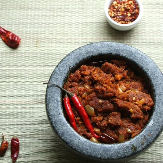 Spicy Dry Fish - Recipe photo by Bong Appetite