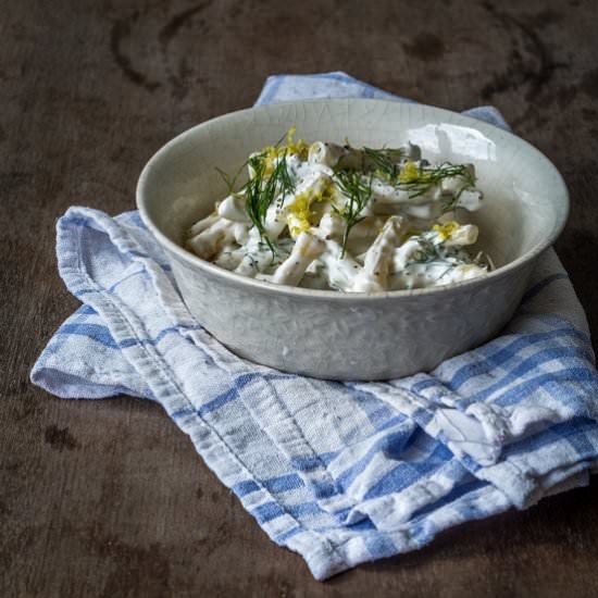 Wax bean salad - Recipe photo by Food with a View