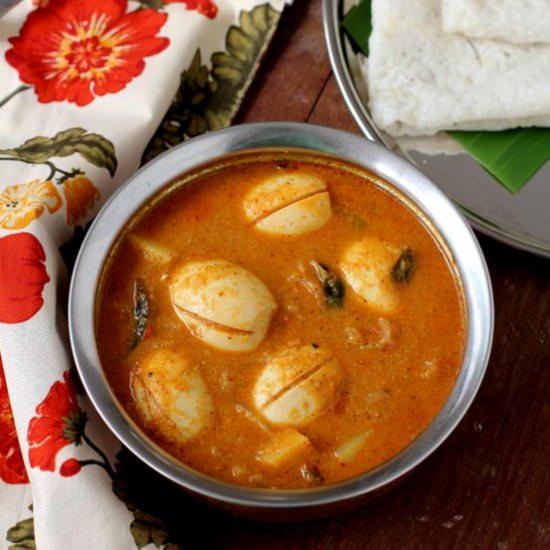 Mangalorean Egg Curry - Recipe photo by Sailu