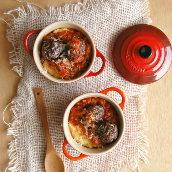 Beef, lemon and pecorino meatballs - Recipe photo by Technicolor Kitchen