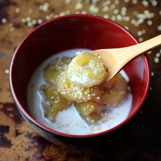 Sweet Bananas with Coconut Milk - Recipe photo by misspickledplum