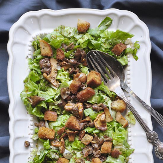 Wild Mushrooms Salad - Recipe photo by MeLia