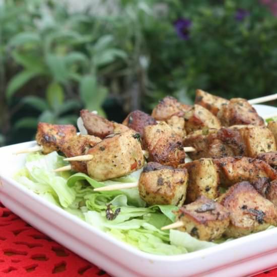 Spanish Pinchos Morunos - Recipe photo by Lois B