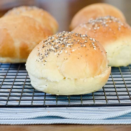 Best Hamburger or Hot Dog Buns - Recipe photo by amykayskitchen